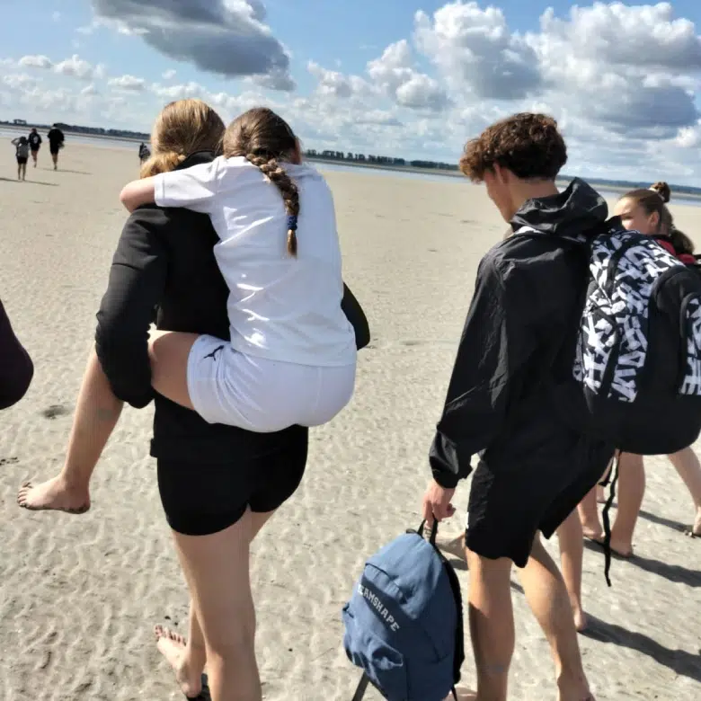 Mont Saint Michel three